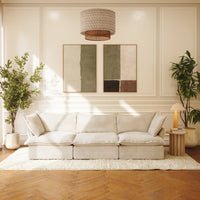 Beige Cloud Couch